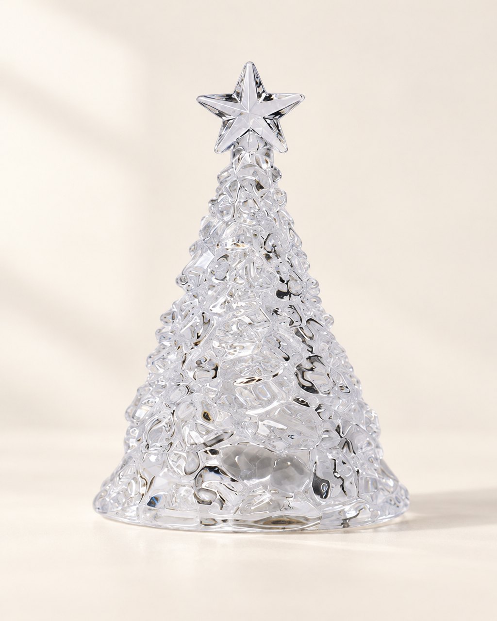 Mini veilleuse de Noël à effet cristal