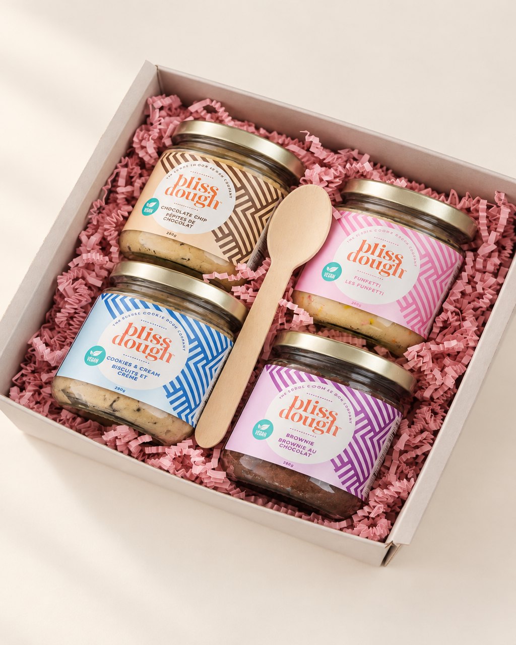 Coffret cadeau de pâte à biscuits